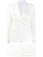 Tagliatore Talicy Suit - White