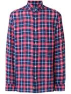 Luigi Borrelli Checked Shirt - Blue