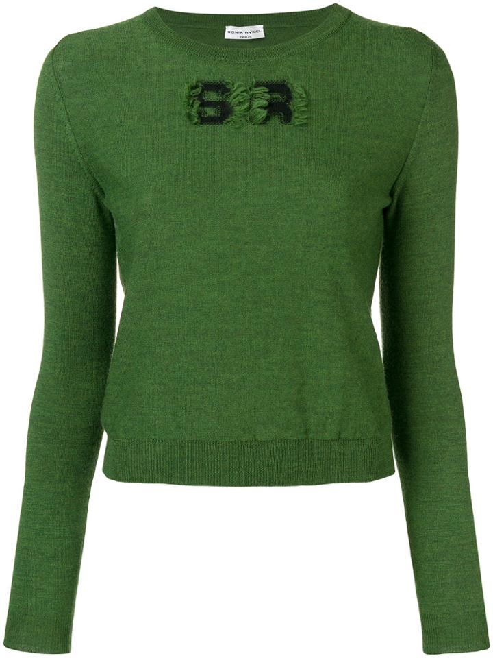 Sonia Rykiel Round Neck Jumper - Green