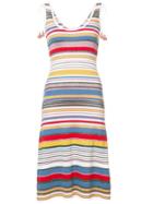 Veronica Beard Disco Yarn Stripe Dress - Multicolour