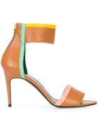 Pierre Hardy Colour Block Sandals - Brown