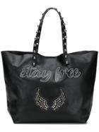 Red Valentino Stay Free Tote Bag - Black