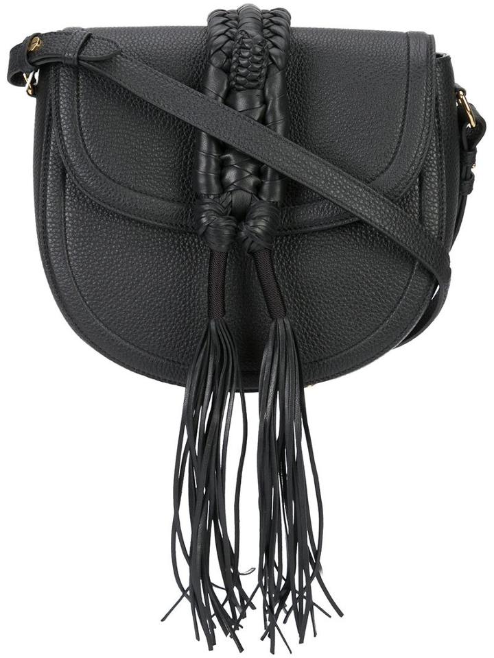 Altuzarra Tassel Detail Satchel, Women's, Black, Leather