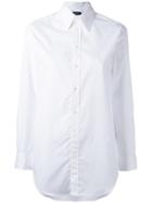 Polo Ralph Lauren Plain Shirt, Women's, Size: 6, White, Cotton
