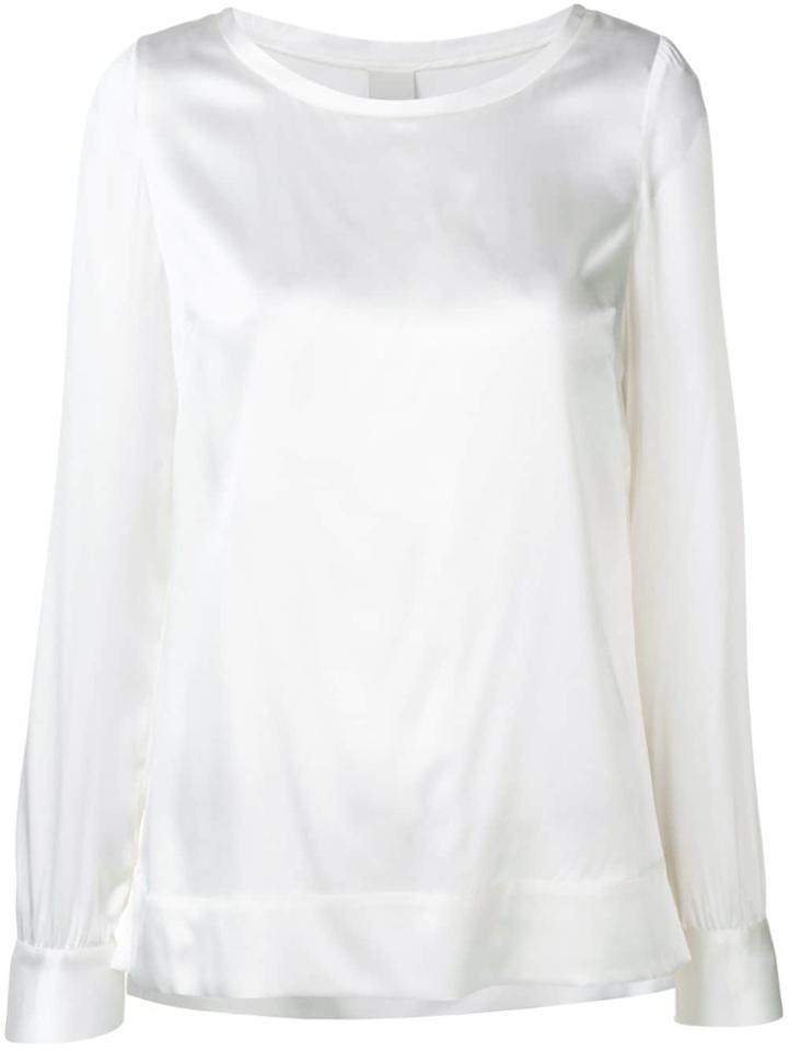 Pinko Classic Longsleeved Blouse - White
