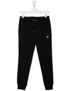 K Way Kids Marie Warm Sateen Trackpants - Black