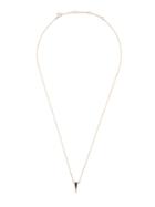 Ef Collection Triangle Necklace, Women's, Black