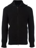 Lanvin Military Stitch Zipped Fleece