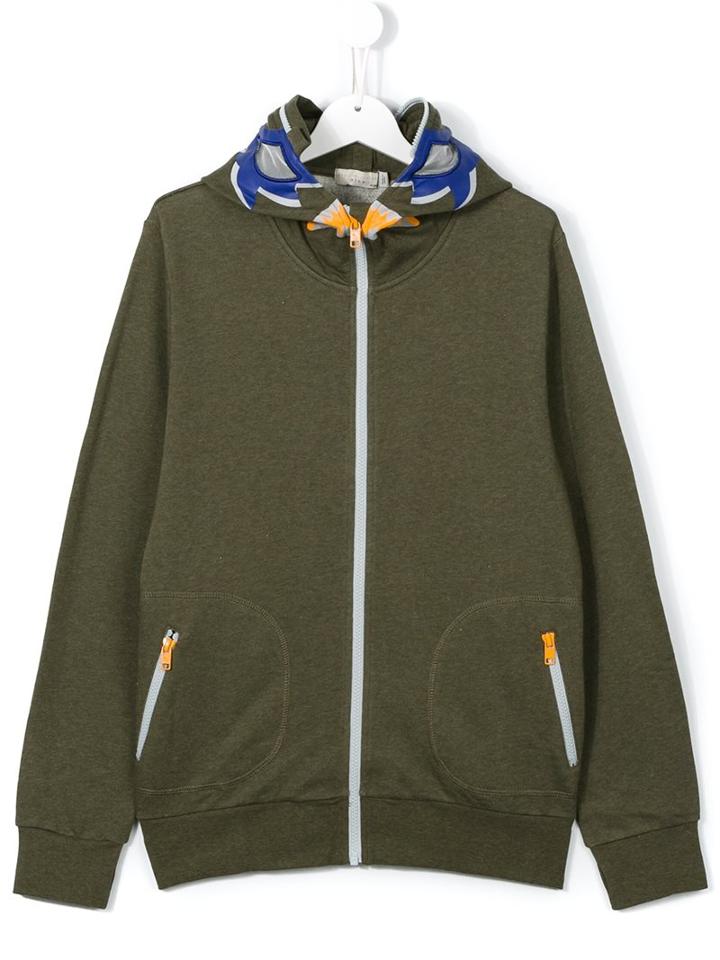 Stella Mccartney Kids 'bandit' Hoodie, Girl's, Size: 14 Yrs, Green