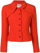 Chanel Pre-owned 1990's Fitted Jacket - Orange