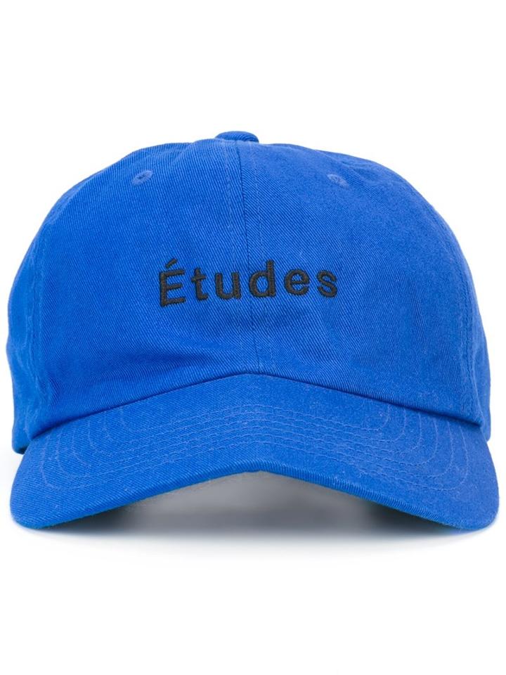 Études Logo Baseball Cap, Adult Unisex, Size: 54, Blue, Cotton