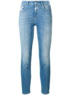 Closed Skinny Jeans, Women's, Size: 26, Blue, Cotton/spandex/elastane