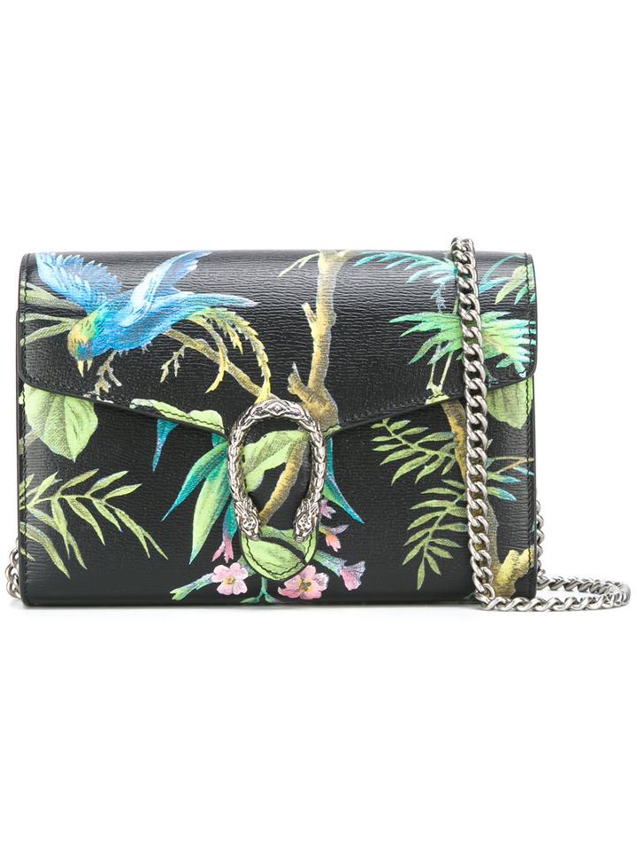 Gucci - Dionysus Shoulder Bag - Women - Leather - One Size, Black, Leather