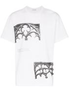 Jw Anderson Gates Print Short Sleeve T-shirt - White