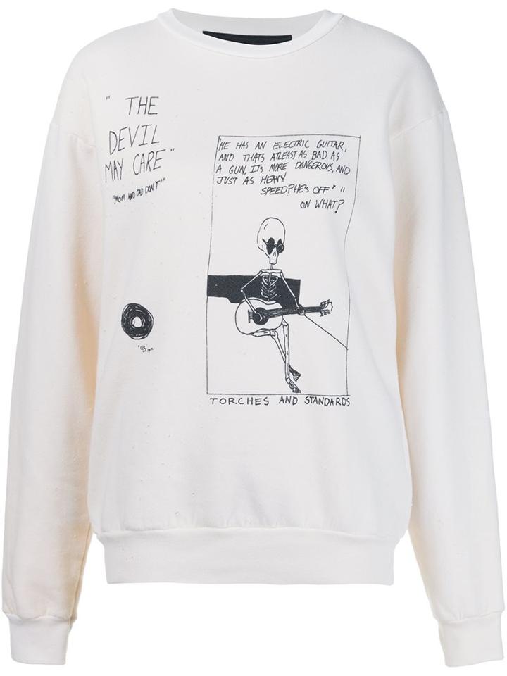 Enfants Riches Deprimes 'devil May Care' Sweatshirt