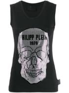 Philipp Plein Skull Print Tank - Black