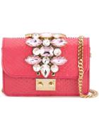 Gedebe Mini 'clicky Barbie Python' Shoulder Bag