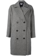 Iro 'syday' Coat, Women's, Size: 34, Grey, Linen/flax/cotton/wool