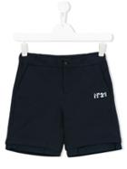 No21 Kids Logo Print Shorts, Boy's, Size: 7 Yrs, Blue