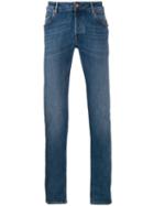 Hand Picked Straight-leg Jeans - Blue