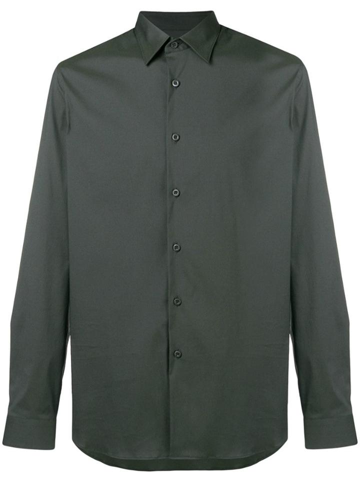 Prada Classic Plain Shirt - Green