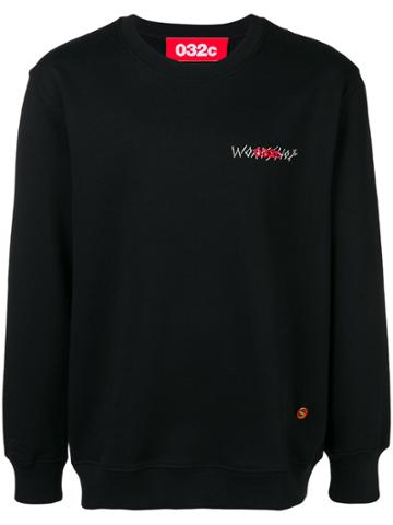 032c Logo Sweatshirt - Black