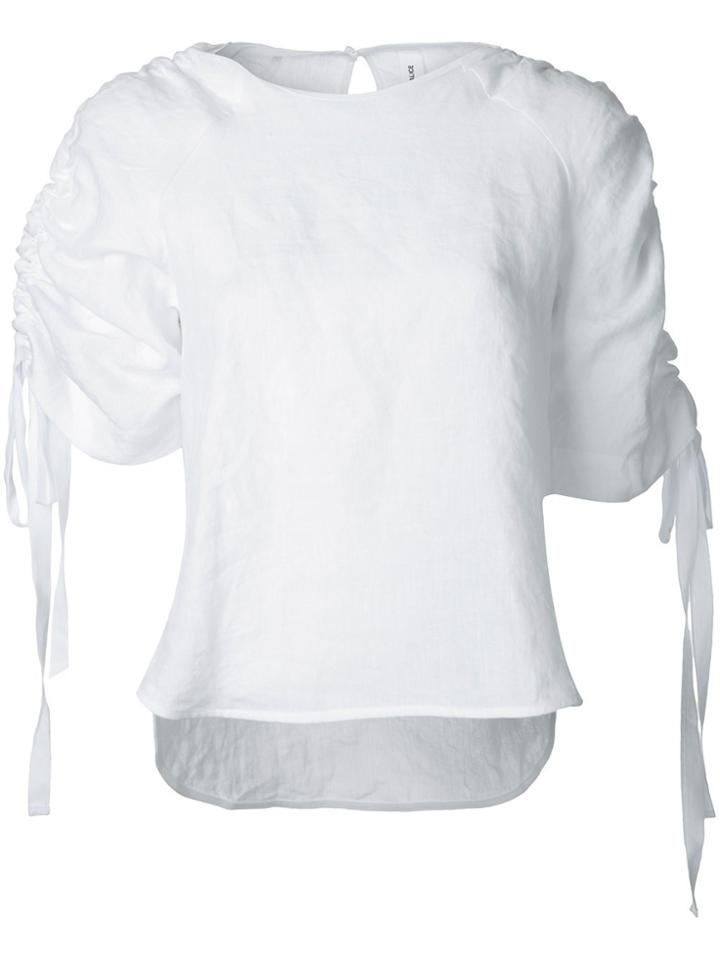 Georgia Alice Rouche Blouse - White
