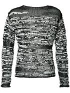Isabel Benenato Long-sleeve Sweater - Black