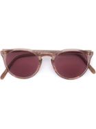 Oliver Peoples 'o'malley Nyc' Sunglasses, Women's, Pink/purple, Acetate