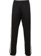 Gucci Gg Interlocking Chain Stripe Track Trousers - Black