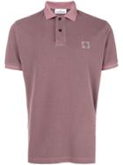 Stone Island Polo Shirt - Pink & Purple