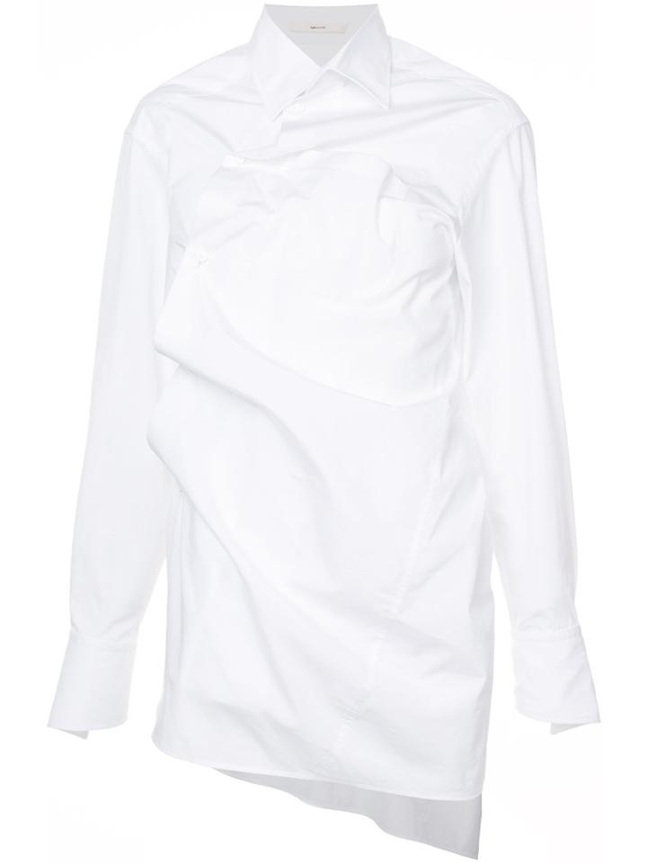 Aganovich Twisted Shirt - White