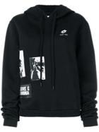 Damir Doma Patch-work Hooded Sweatshirt - Black