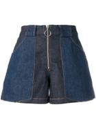 A.p.c. Zipped Shorts - Blue