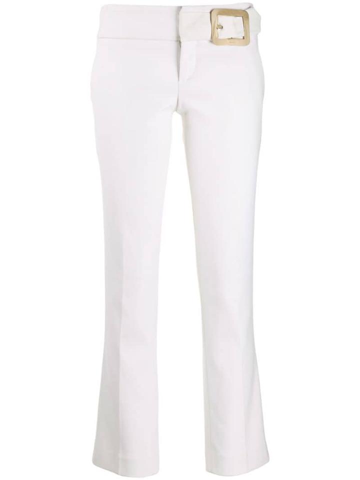 Gucci Pre-owned 2000's Cropped Trousers - White