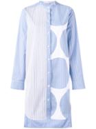 Stella Mccartney - Printed Tunic Shirt - Women - Cotton - 36, Women's, Blue, Cotton