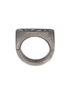 Parts Of Four Single Plate Ring - Grey