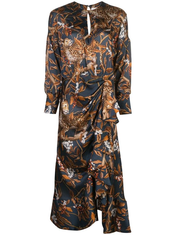 Johanna Ortiz Deep Cerulean Dress - Blue