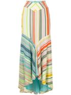 Silvia Tcherassi Beverly Maxi Skirt - Multicolour
