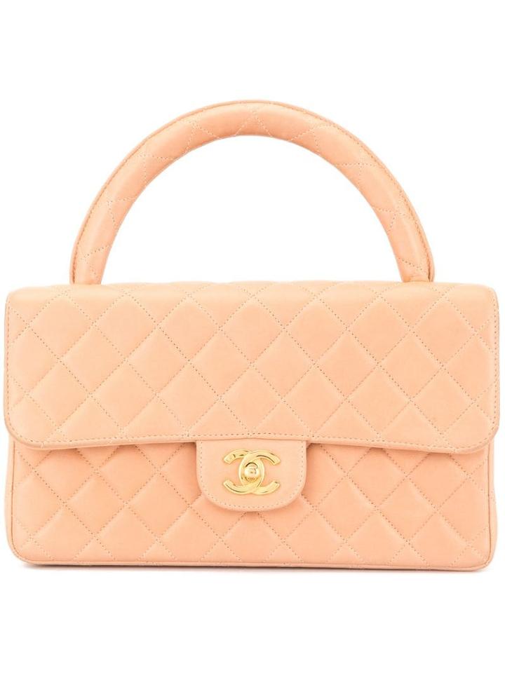 Chanel Pre-owned Cc Logos Hand Bag - Pink