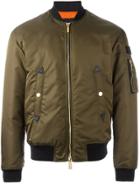 Dsquared2 'military' Bomber Jacket - Green