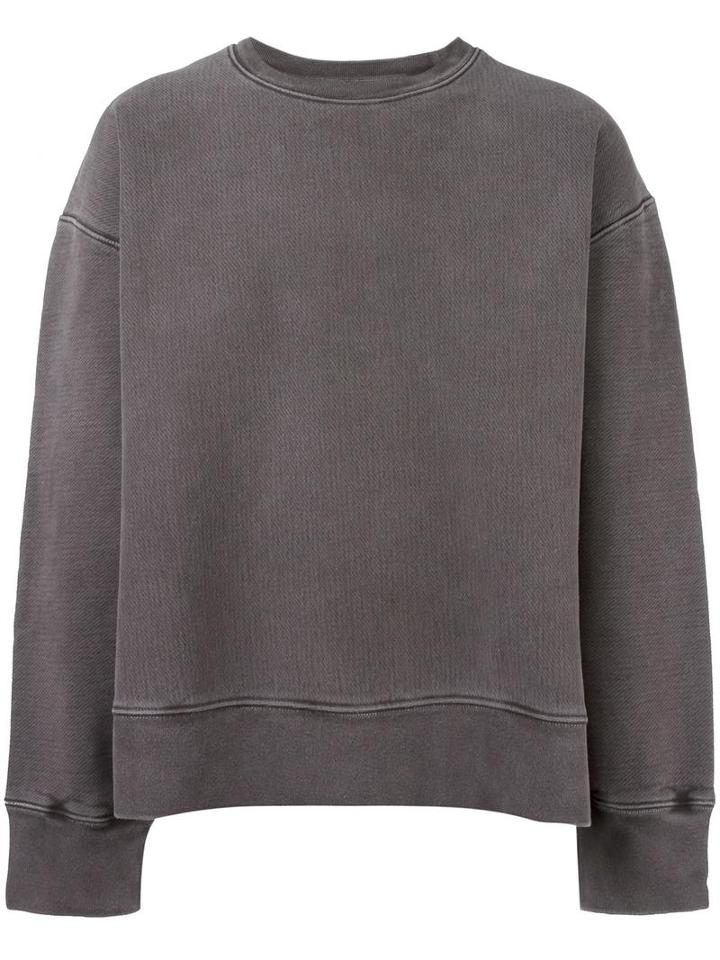 Yeezy Season 3 Crew Neck Sweatshirt, Adult Unisex, Size: Large, Pink/purple, Cotton