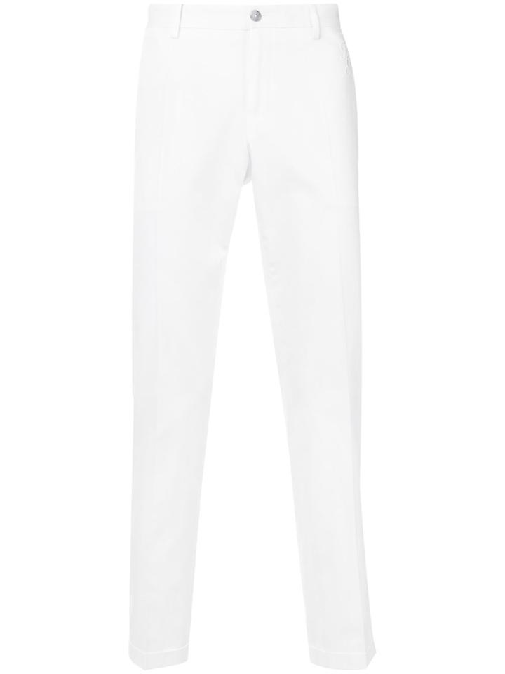 Dolce & Gabbana Slim Fit Trousers - White