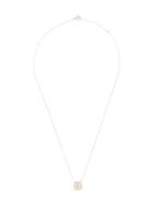Pascale Monvoisin 9kt Rose Gold Pierrot N2 Blanc Et Diamants Necklace
