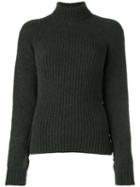 Haider Ackermann 'xaviera' Jumper, Women's, Size: Small, Green, Nylon/spandex/elastane/mohair/wool