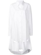 Maison Margiela Simple Shirt With Cut-out Detail - White