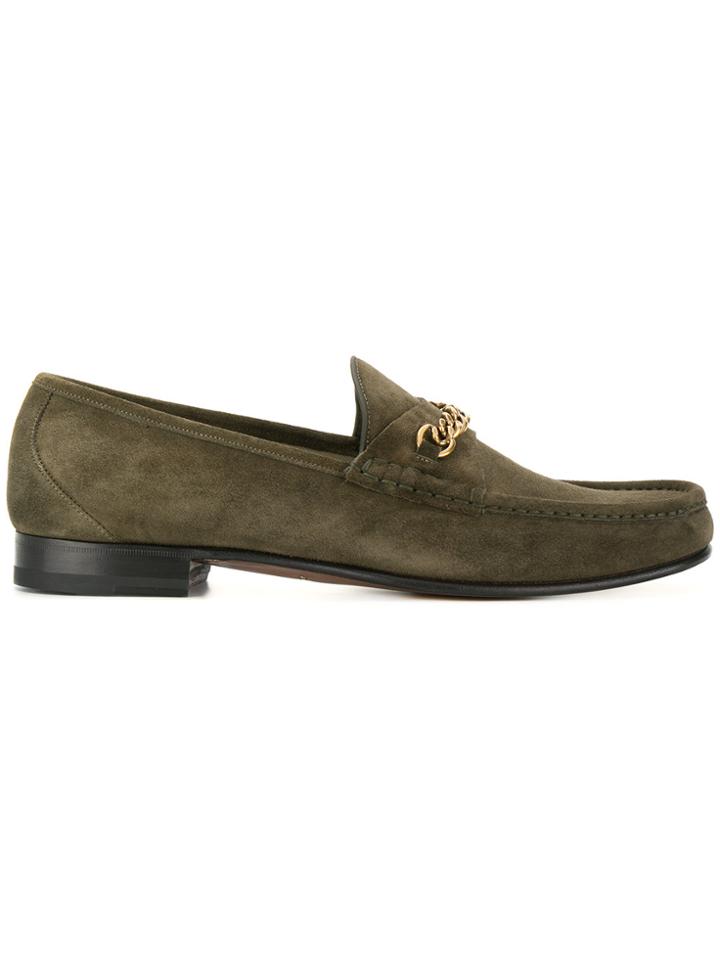 Tom Ford Horsebit Loafers - Green