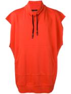 Vivienne Westwood Anglomania - Sleeveless Sweatshirt - Men - Cotton - S, Red, Cotton