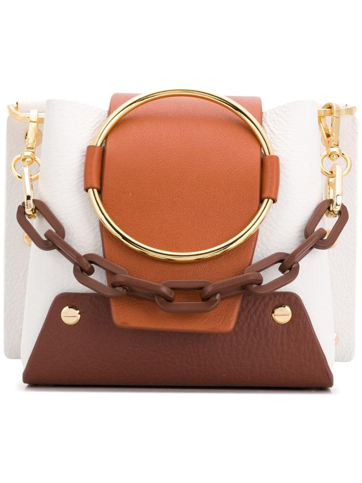 Yuzefi Mini Delila Shoulder Bag - White