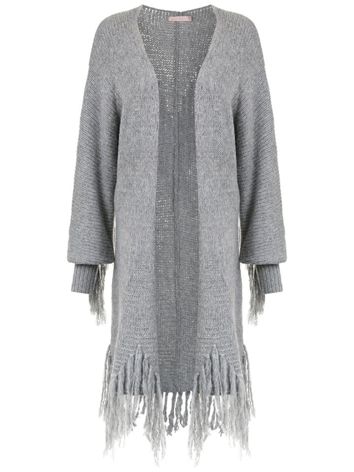 Cecilia Prado Simone Cardi-coat - Grey